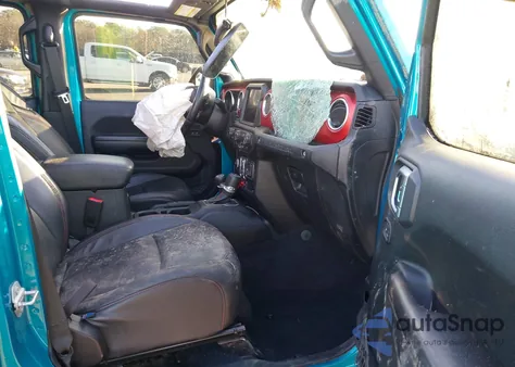 2020 Jeep Wrangler Unlimited Rubicon 4X4 z USA, uszkodzony, nr VIN 1C4HJXFN0LW134956